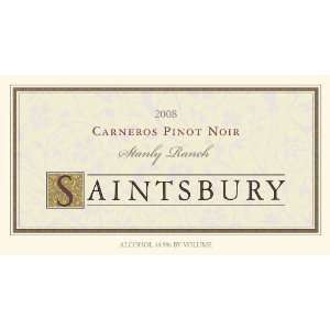  Saintsbury Stanly Ranch Carneros Pinot Noir 2008 Grocery 