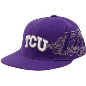  Top of the World Texas Christian Horned Frogs Purple Quake 