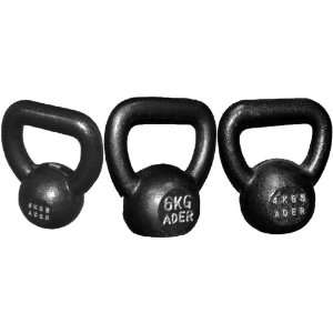   Competition Kettlebell Set  (4, 6, 9kg) 