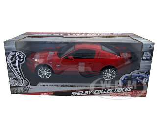   car model of 2010 Shelby Mustang GT500 Super Snake Red die cast car by