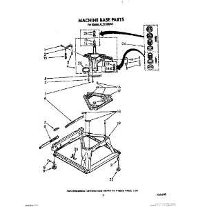  Whirlpool Part Number  388492 For Model #  AL3132WG0 