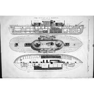   DUNCAN SHIP MONITOR LONGITUDINAL PLAN ENGINEERING