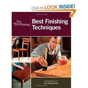   Woodworking Best Finishing Techniques [Paperback] Fine Woodworking