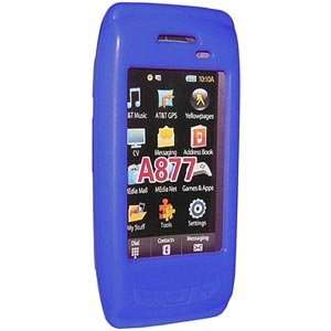   Case Blue For Samsung Impression A877 Anti Dust Avoid Scratches Tight