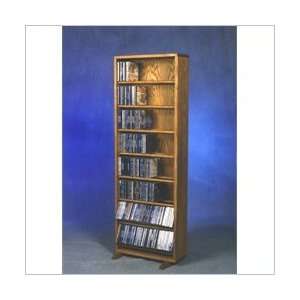  Honey Oak Woodshed 806 18 336 CD Dowel Storage Rack 