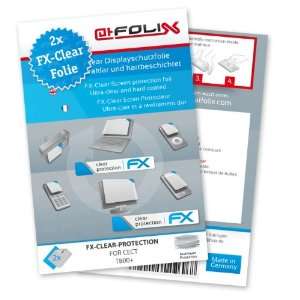  2 x atFoliX FX Clear Invisible screen protector for CECT 