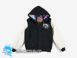 S3 0051 PHENOMENON NEON NEW YORK HOODED WOOL VARSITY L. swagger bbc 