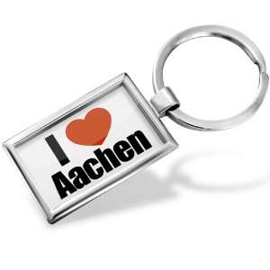  Keychain I Love Aachen region North Rhine Westphalia 