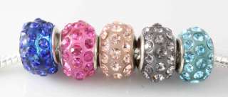 Wholesale Swarovski Crystal Beads Fit Charms Bracelets  