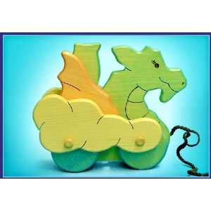  LARK Dixie Dragon Wooden Pull Toy Toys & Games