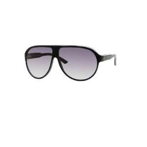   Gucci Gucci 1628/S Collection Black Light Gray White Finish Sunglasses