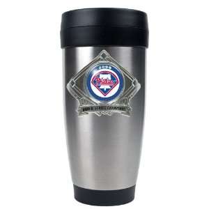   Phillies 2008 World Series Champions Stainless Steel Travel Tumbler