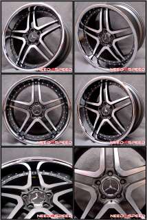 19 BENZ E350 CLK430 CLK500 E500 SL500 SL55 WHEELS RIMS  