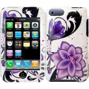  Violet Lily Hard Case Cover for Apple Ipod Touch 2 3 2nd 