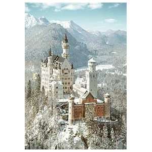   Castle in Winter, 1000 Piece Jigsaw Puzzle Made by Castorland Toys