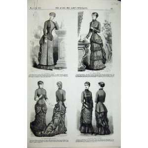  Womens Fashion Costume 1882 Bodice Jacket Chemise Girl 