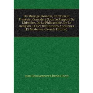   Et Modernes (French Edition) Jean Bonaventure Charles Picot Books