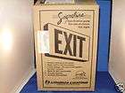 Lithonia Lighting Exit LIghts LE S W 1 G NEW items in ELECTRICAL 