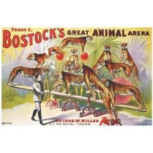  Bostocks Great Animal Arena   Poster (24x18)