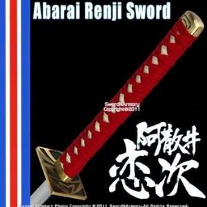  Anime Sword of Abarai Renji Samurai Katana Sports 