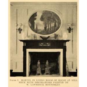   Lawrence Bottomley Decor   Original Halftone Print