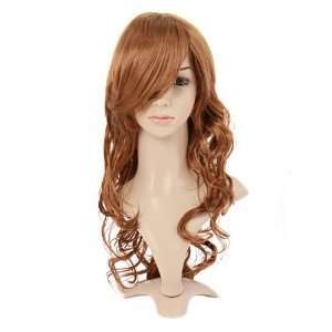  6sense Charm Long Wavy Coffee Hair Synthetic Wig Beauty