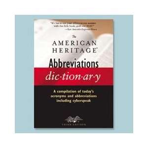   Abbreviations Dictionary, Hardbound, Third Edition