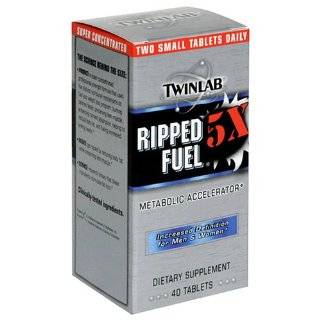  Twinlab Ripped Fuel Increased Definition for Men and Women 