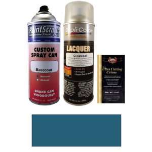  12.5 Oz. Medium Blue Metallic Spray Can Paint Kit for 2001 