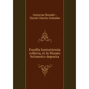   britannico deposita Daniel Charles Solander Gustavus Brander  Books