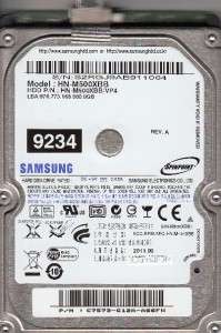 Samsung HN M500XBB 500Gb USB2.0 P/N C7573G12AA66FW  