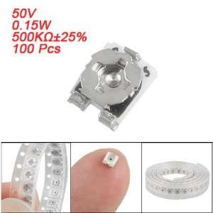 Amico 500Kohm 0.15W Trimmer Adjustable Resistor Potentiometer 100 Pcs