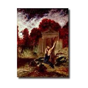    Orpheus At The Tomb Of Eurydice Giclee Print