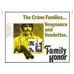  Family Honor Movie Poster, 28 x 22 (1973)