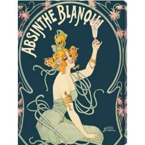  French Poster, Absinthe Blanqui AZV01017 metal print