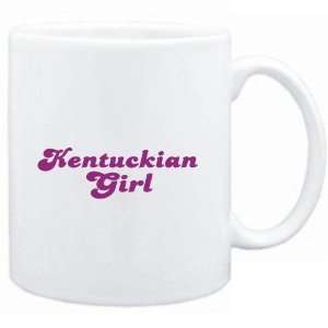  Mug White  Kentuckian GIRL CHICK  Usa States Sports 