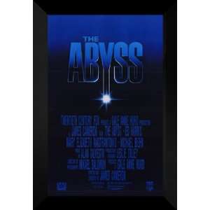  The Abyss 27x40 FRAMED Movie Poster   Style A   1989