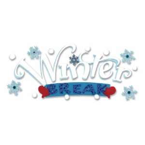   Boutique Title Wave Stickers, Winter Break Arts, Crafts & Sewing