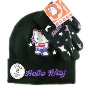   Glove Winter Set   Hello Kitty Winter Set (Ages 3 6) Toys & Games