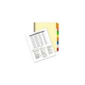    44908   HiTech Deluxe Ring Book Index Divider