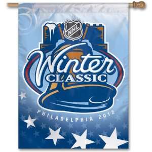  NHL 2012 Winter Classic 27 by 37 Inch Vertical Flag 