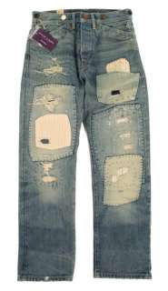 Ralph Lauren RRL Buckleback Selvedge Jeans 30 New $1098  