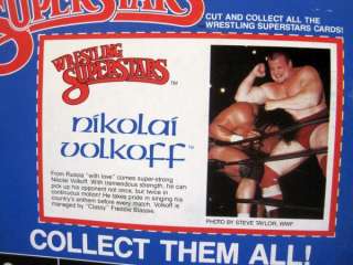 Vintage Wrestling Superstars LJN NIkolai Volkoff Figure  
