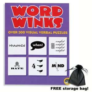  Word Winks w/Free Storage Bag Toys & Games