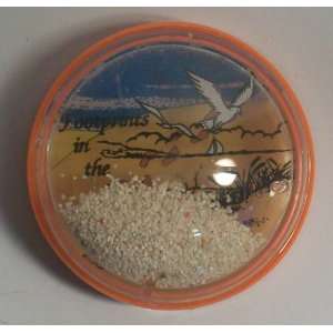  Footprints in the Sand Dome Magnet