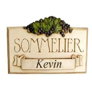  Personalized Wine sign, Sommelier personalize item 733 