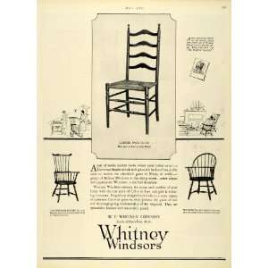  1927 Ad Whitney Windsors Ashburnham Massachusetts General 