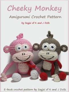   Funky Guys Amigurumi Crochet Pattern by Sayjai, Lulu 