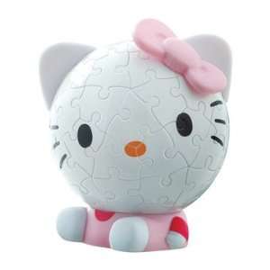   Puzzle 60 Piece Puzzleball Hello Kitty Big Face Toys & Games