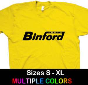 BINFORD TOOLS Home Improvment Funny 2c T Shirt S,M,L,XL  